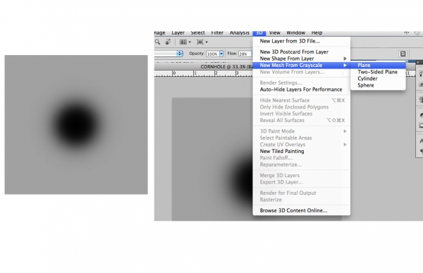 Creation of super massive dark maize hole: Step 2
